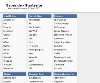 Babez.de(MidJourney Prompts) Screenshot