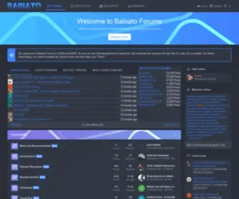 Babiato.com(Babiato Forums) Screenshot