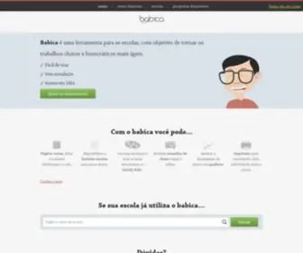 Babica.com.br(Sistema de gestão escolar online) Screenshot