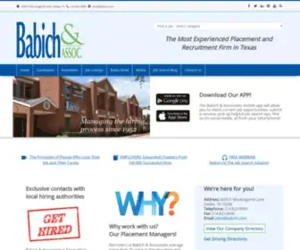 Babich.com(Babich & Associates) Screenshot