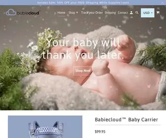 Babiecloud.com(The place where all parents come to shop for their babies) Screenshot