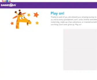 Babiesrus.com(Babies"R"Us) Screenshot