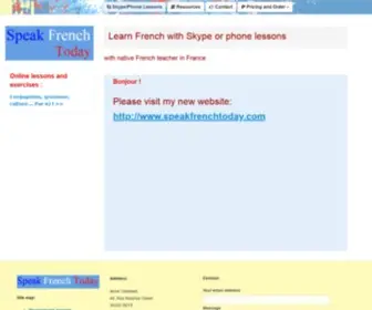 Babilnet.com(Skype and phone French lessons with qualified native French teacher in France) Screenshot