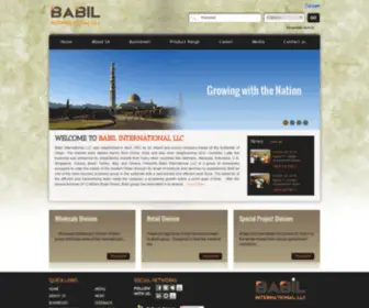 Babiloman.com(Babil International LLC) Screenshot