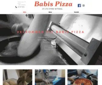 Babispizza.net(Babis Pizza Nittedal) Screenshot