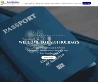 Babjiholidays.com(Babji Holidays) Screenshot