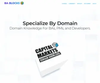 Bablocks.com(The Building Blocks for Your Business Analysis Career) Screenshot