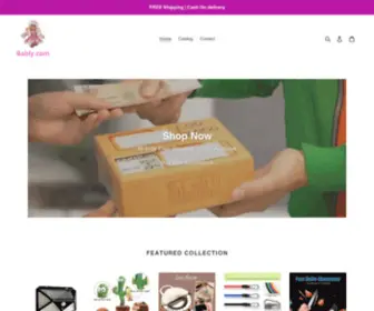 Bably.com(One Stop Online Shopping Store To Buy Household Items & Toys) Screenshot