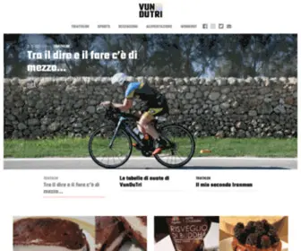 Baboni.com(Progetto per la diffusione del Triathlon) Screenshot