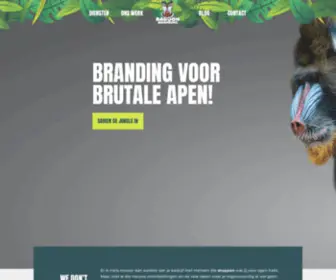 Baboonbranding.nl(Baboon Branding) Screenshot