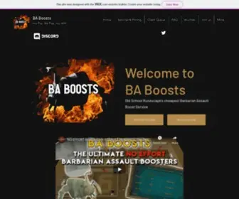 Baboosts.site(BA Boosts) Screenshot