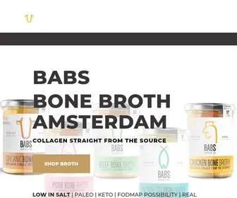 Babsbonebroth.com(Protein-rich Bone Broth) Screenshot