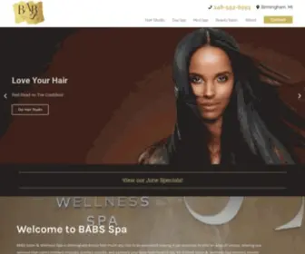 Babssalonandspa.com(Medical Spa) Screenshot