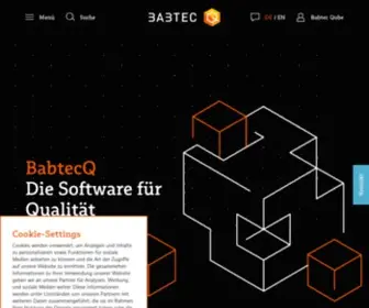 Babtec.de(Die Software für Qualität ) Screenshot