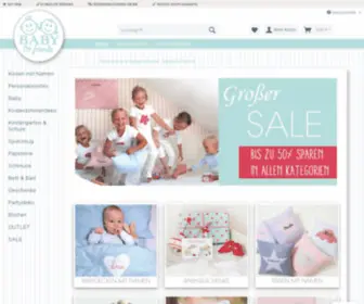 Baby-AND-Friends.com(Personalisierte Babygeschenke kaufen) Screenshot