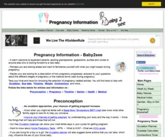 Baby2See.com(Pregnancy and Baby Information) Screenshot