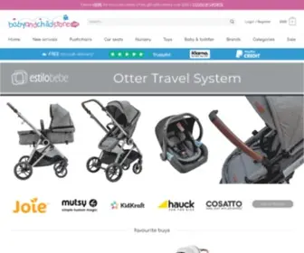 Babyandchildstore.com(Baby and Child Store) Screenshot