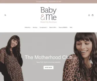 Babyandmematernity.com(Baby & Me Maternity) Screenshot