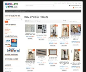 Babyandpetgates.com(Baby and Pet Gates) Screenshot