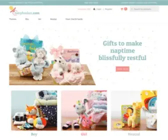 Babybasket.com(Personalized Baby Gift Baskets) Screenshot