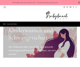 Babybauch-Shop.de(⋆) Screenshot