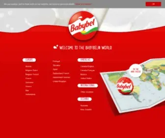 Babybel.com(Babybel® World) Screenshot