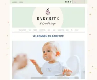 Babybite.dk(Velkommen til) Screenshot