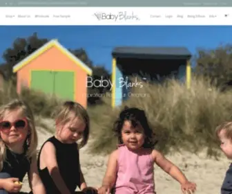 Babyblanks.com.au(Wholesale Kids Clothing & Blank Baby Clothes Wholesale) Screenshot