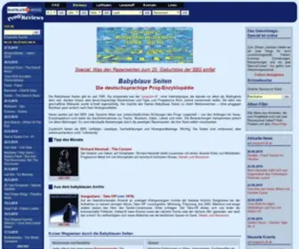Babyblaue-Seiten.de(Babyblaue Prog) Screenshot