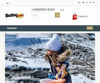 Babyboom.fi(Lastenvaatteet) Screenshot