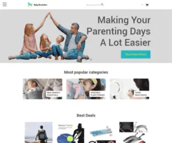 Babyboomsters.com(Online Store With Free Shipping) Screenshot