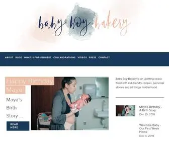 Babyboybakery.com(Baby Boy Bakery) Screenshot