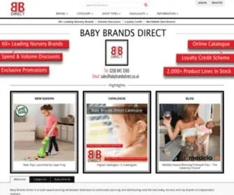 Babybrandsdirect.co.uk(Baby Products Distributor) Screenshot