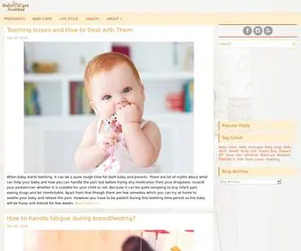 Babycarejournal.com(Baby Care Journal) Screenshot