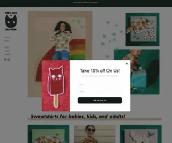 Babycatsofca.com(Baby Cats of California) Screenshot