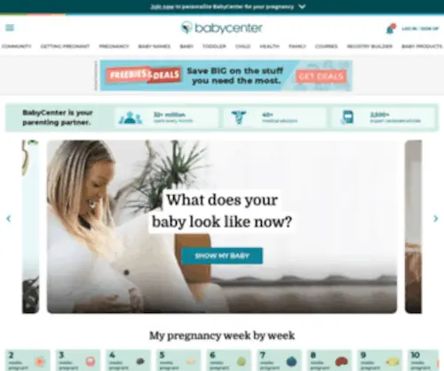 Babycentre.biz(The Most Accurate & Trustworthy Pregnancy & Parenting Information) Screenshot