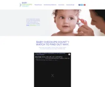 Babycheckupscount.com(Baby Checkups Count) Screenshot