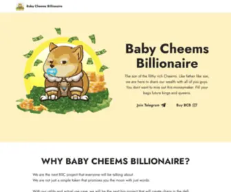 Babycheemsbillionaire.com(Babycheemsbillionaire) Screenshot