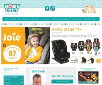 Babycity.co.za(Shop Baby Products Online) Screenshot