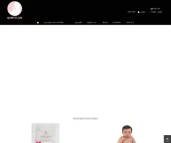 Babyclon.com(Luxury silicone babies) Screenshot
