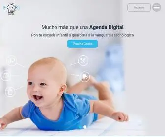 Babycontrol.com(Plataforma revolucionaria para tu escuela infantil o guarder) Screenshot