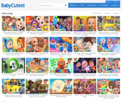 Babycutest.com(Babycutest) Screenshot