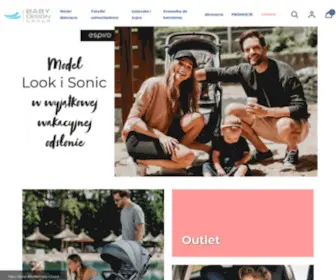 Babydesigngroup.pl(Wózki dla dzieci i niemowląt) Screenshot