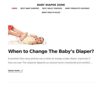 Babydiaperzone.com(Baby Diaper Zone) Screenshot