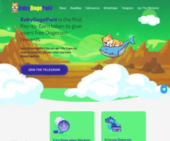 Babydogepaid.com(Baby Doge Paid) Screenshot