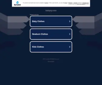 Babyey.com(Create an Ecommerce Website and Sell Online) Screenshot