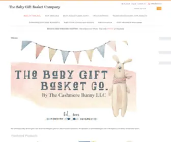 Babygiftbasketco.com(Personalized Baby Gifts by The Baby Gift Basket Company) Screenshot
