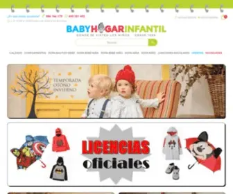 Babyhogarinfantil.com(Tienda online ropa bebe) Screenshot