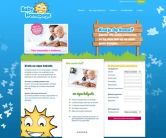 Babyhomepage.nl(Alles wat je moet weten over je baby) Screenshot