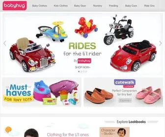 Babyhug.in(India's largest baby products brand) Screenshot